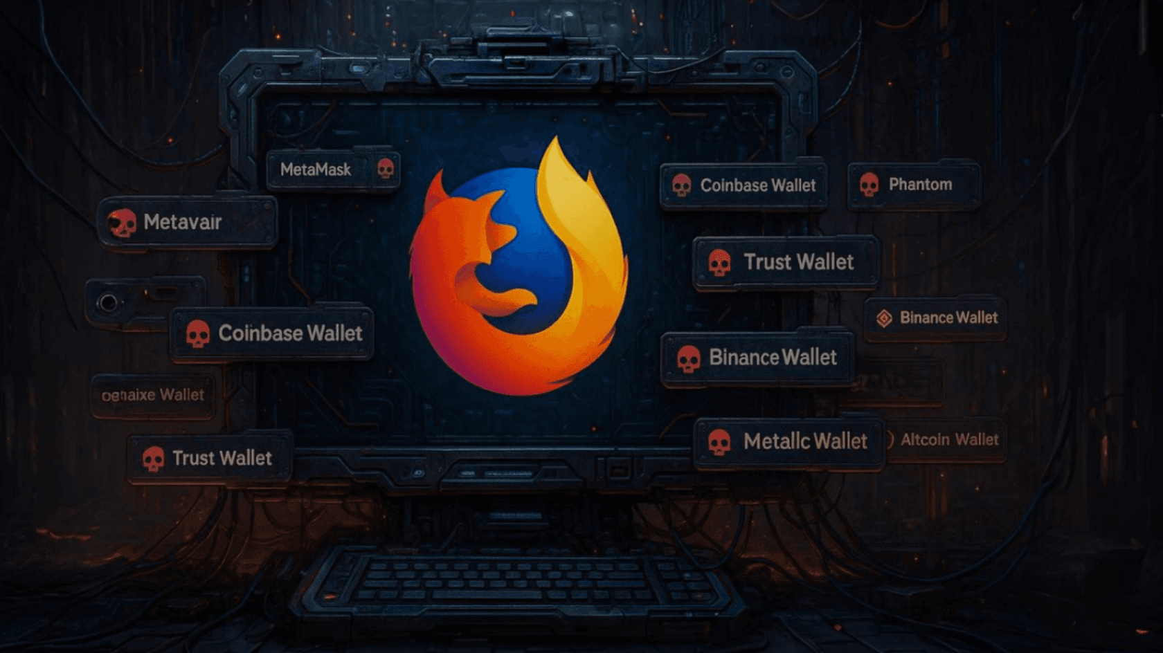 Over 40 Fake Crypto Wallet Extensions Discovered in Firefox