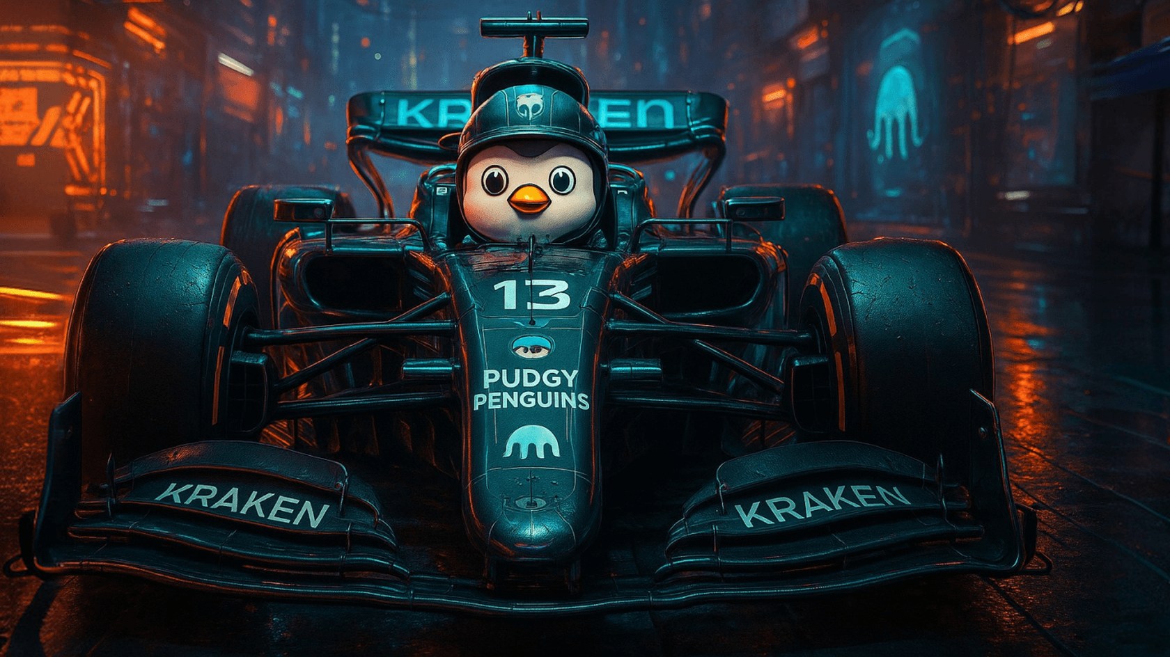 PENGU’s victory in Kraken’s competition has paved the way to Formula 1.