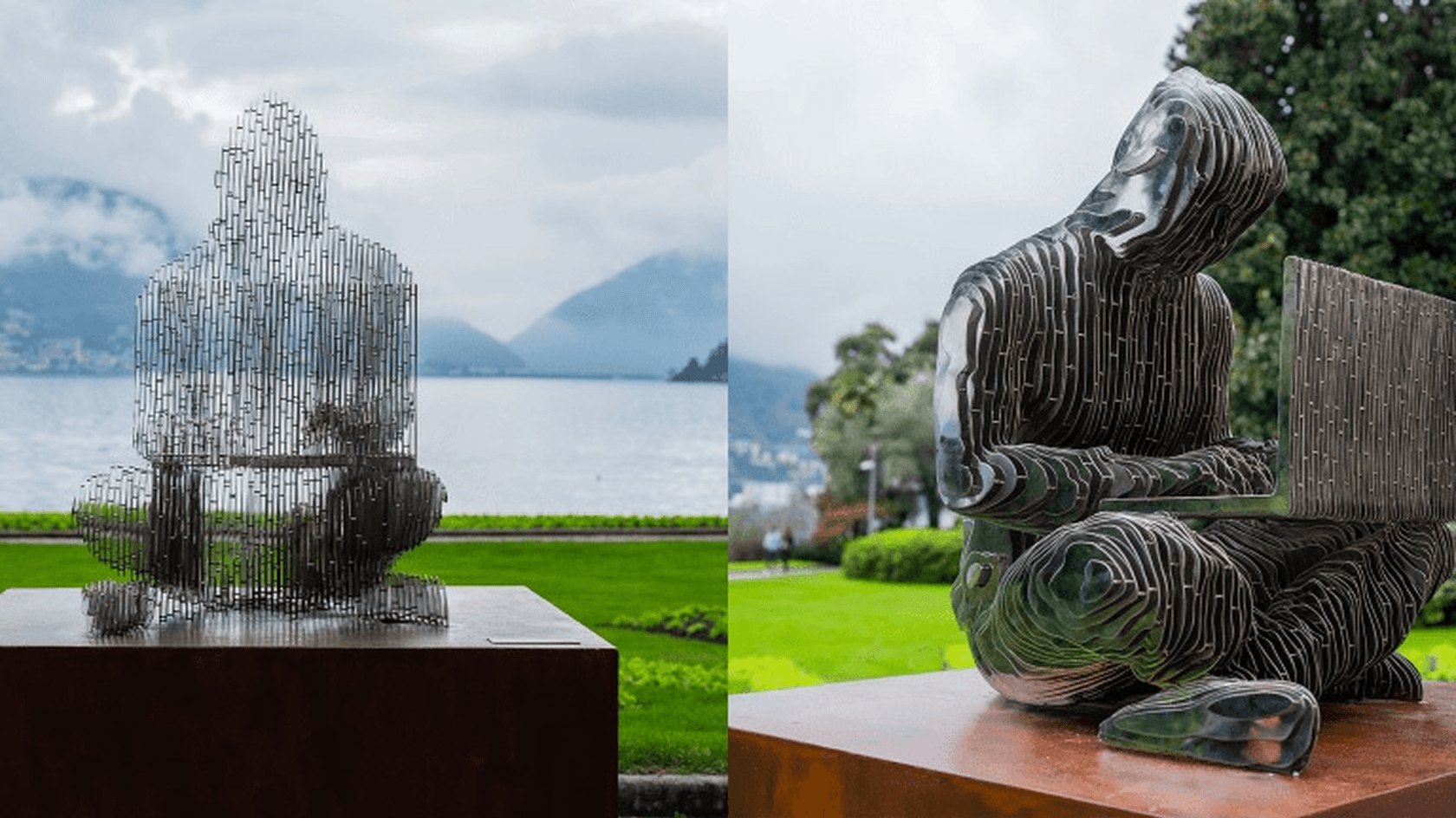 Satoshi Nakamoto's Statue in Lugano 