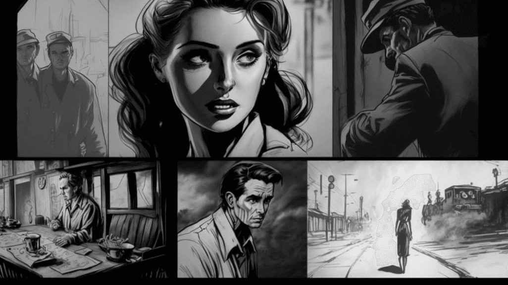 Source: Jenova.ai | An example of a storyboard 
