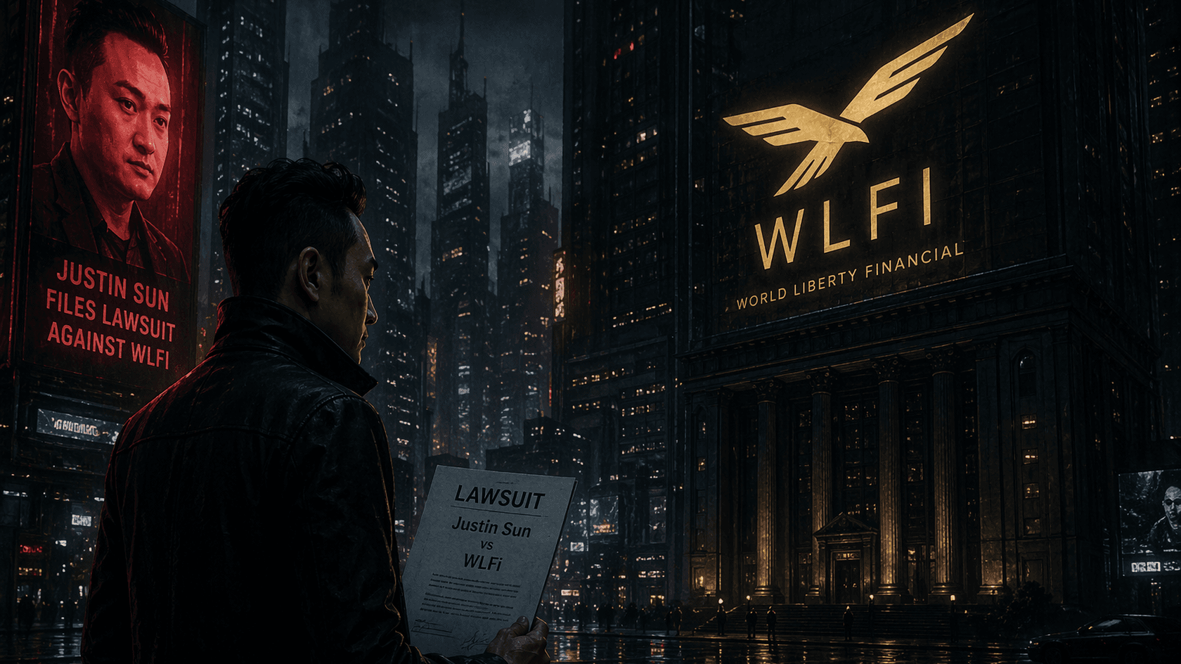 The Tron founder has publicly fallen out with the team behind Trump’s DeFi project, and the dispute has now reached federal court.