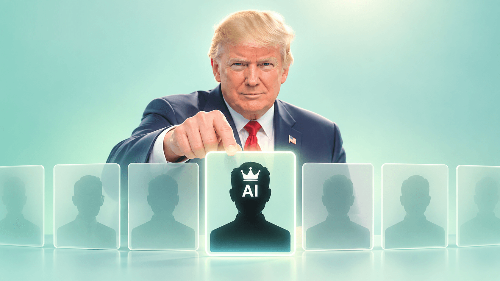 The president is choosing an AI czar and has signed a voluntary superintelligence agreement with industry leaders.