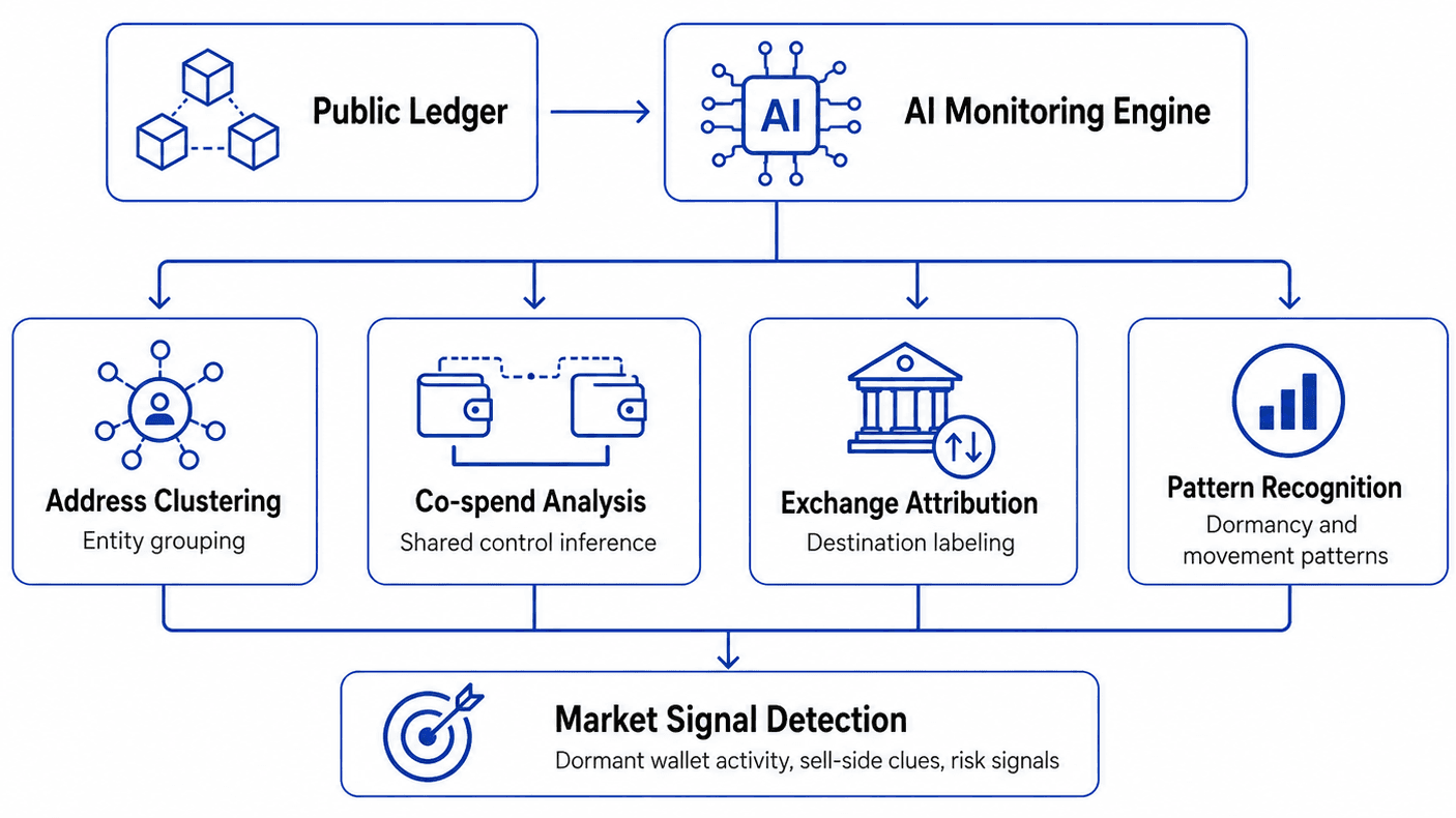 How AI helps in detecting lost BTC wallets from old transaction records