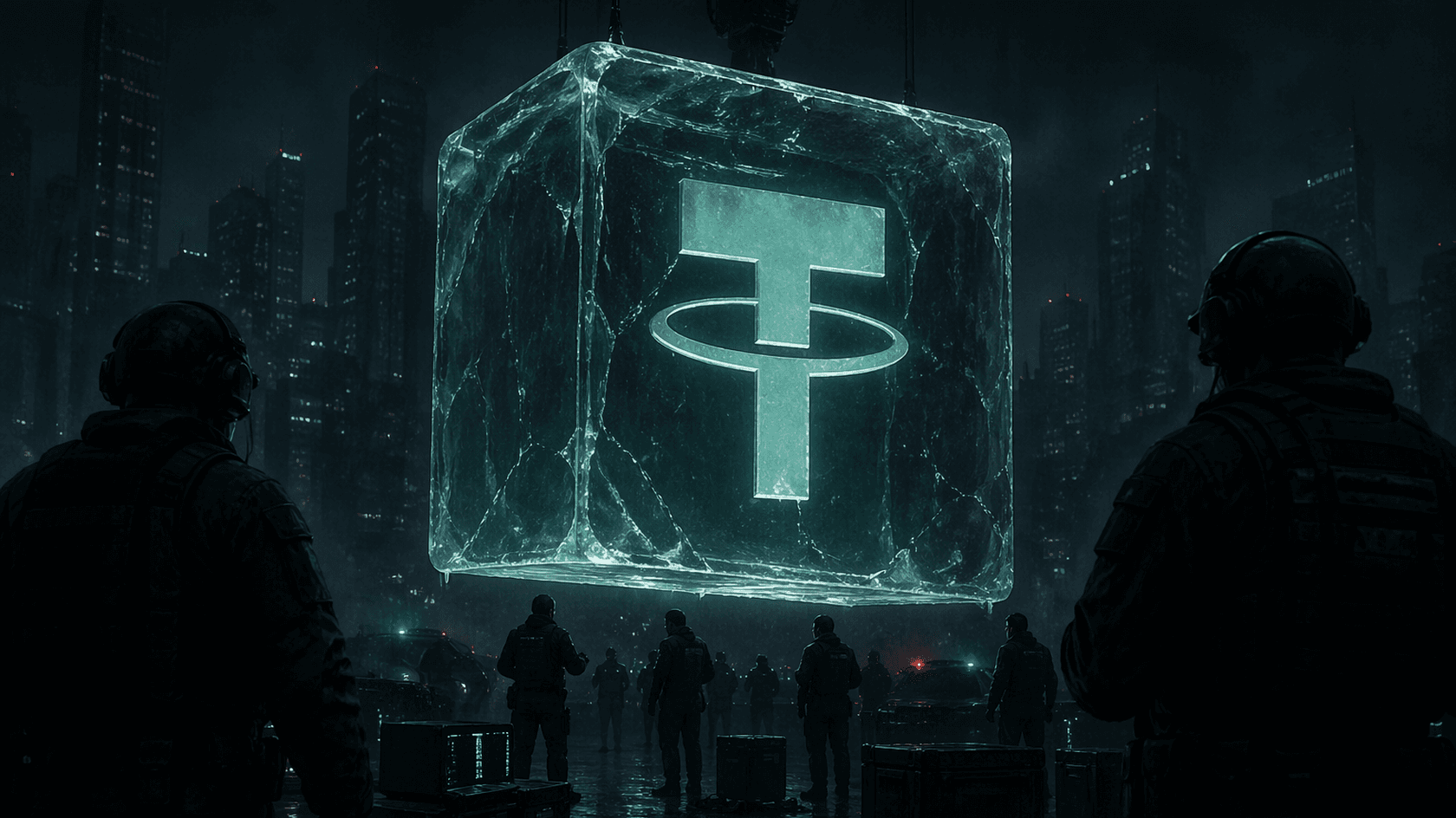 The company stopped the movement of funds that law enforcement linked to illicit activity.