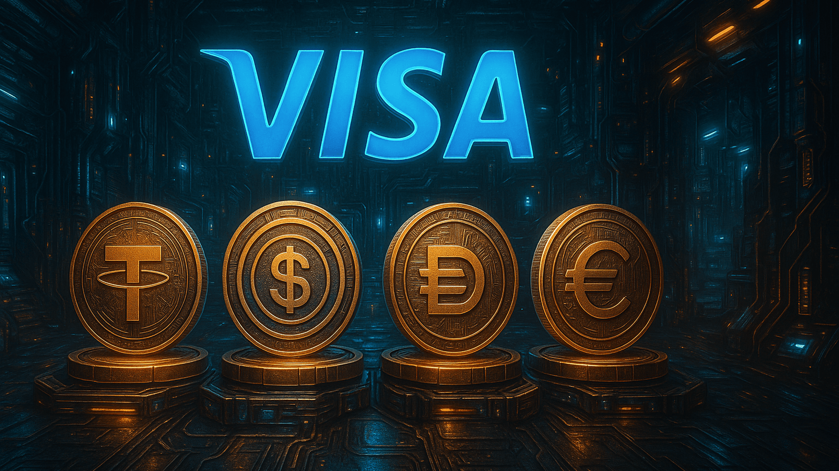 Visa Reports Fourfold Growth in Stablecoin Transactions