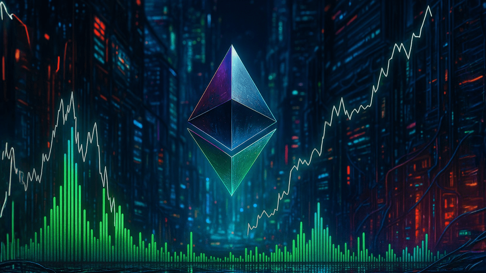 Ethereum's sharp rise may be temporary.