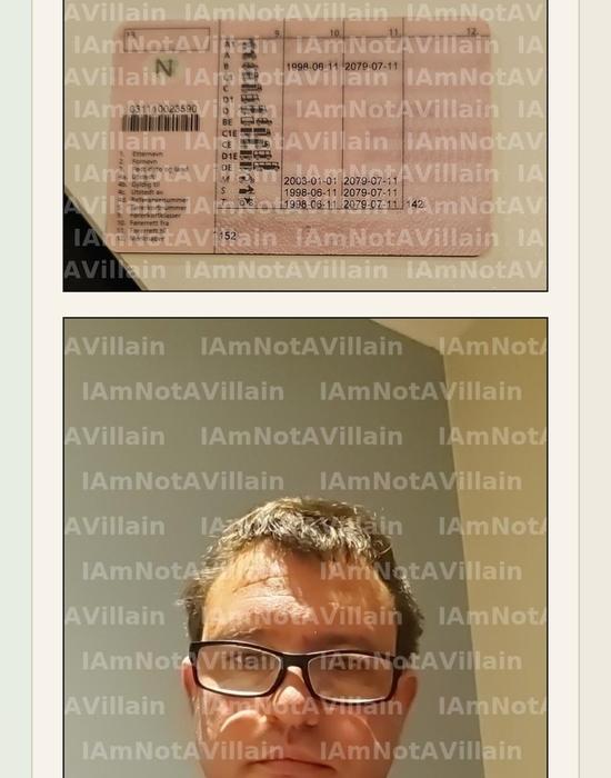 Sample of the leaked set: a passport page and a verification selfie. Source: the group’s website