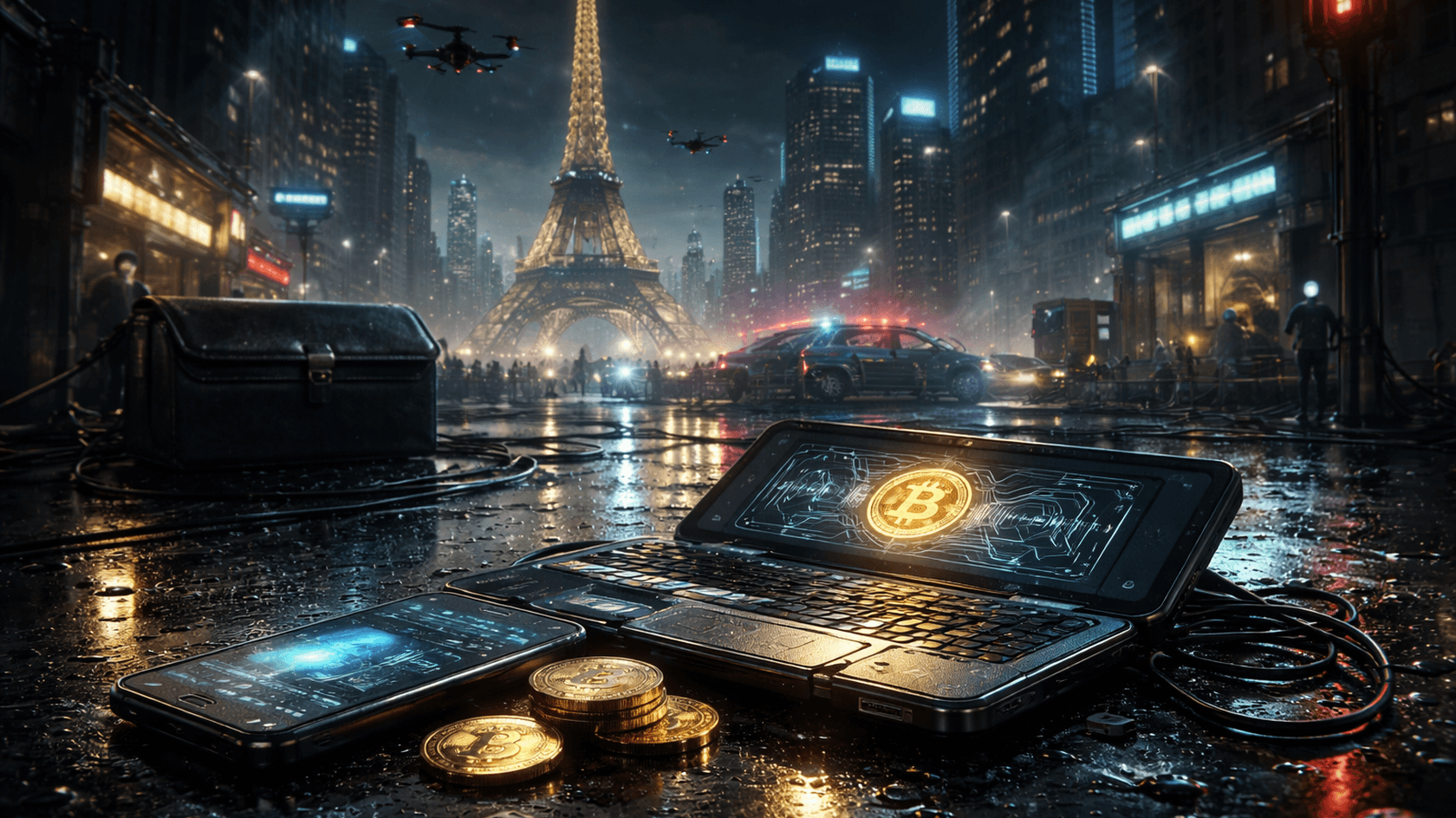 Crime in France is increasingly targeting cryptocurrency holders, and authorities are being forced to respond.