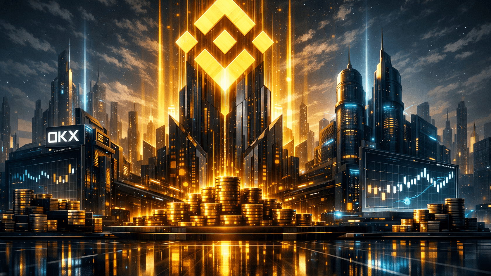 Spot volume exceeded the nearest rival fivefold, while derivatives doubled OKX figures amid record capital inflows.