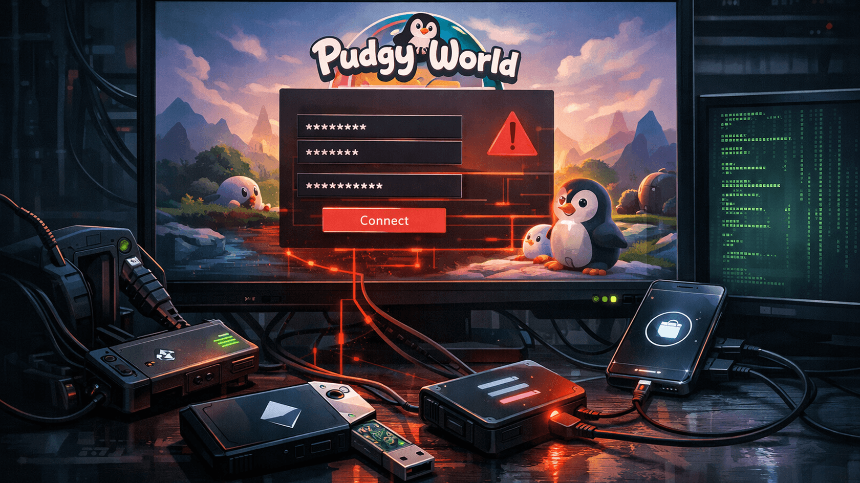 A fraudulent website posing as Pudgy World is harvesting seed phrases and gaining access to users’ crypto wallets.