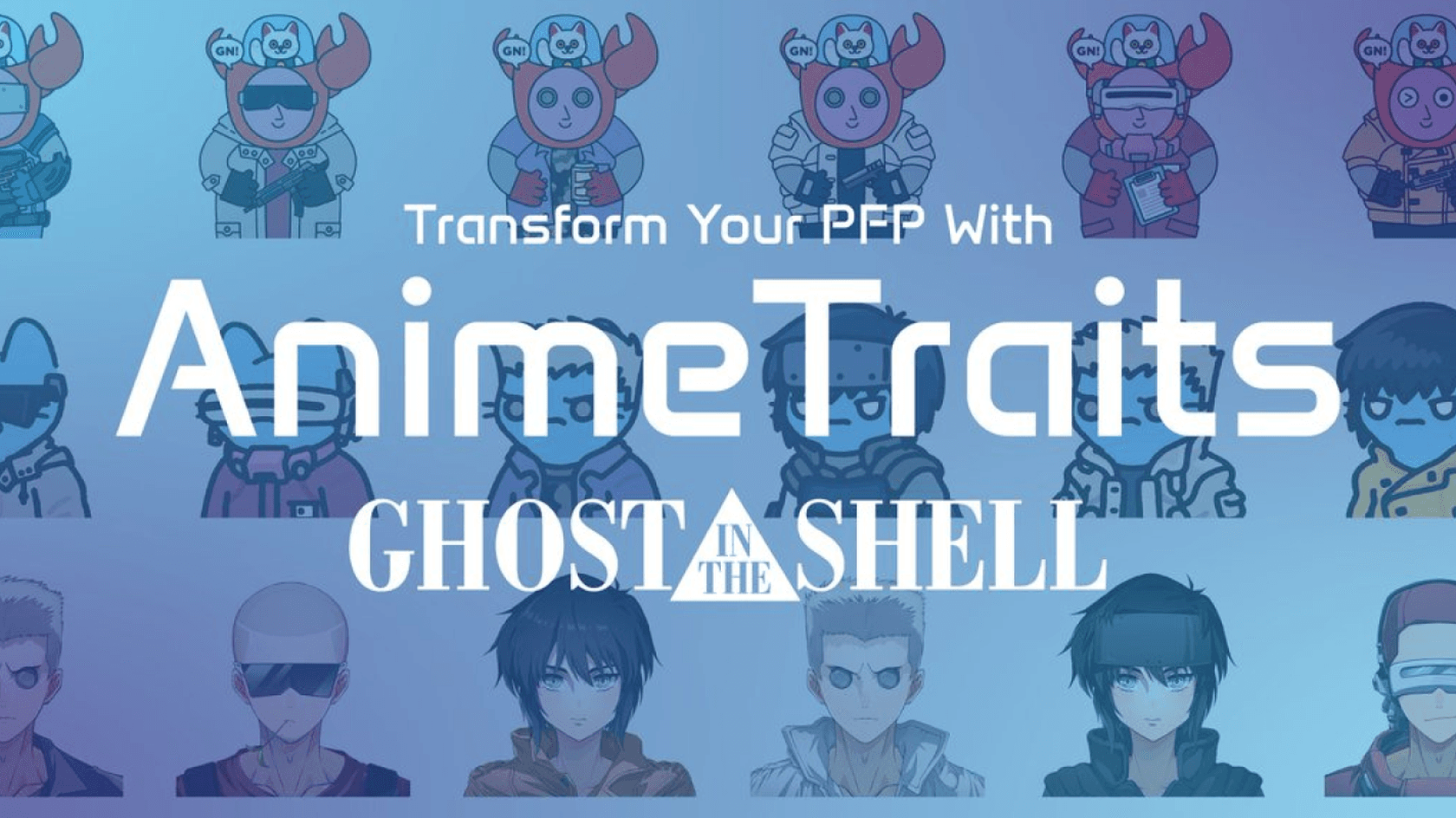 Promo of NFT Collection Inspired by the Iconic Anime Ghost in the Shell. Source: X