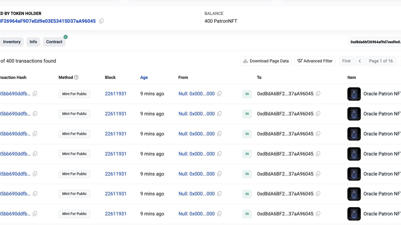 Buterin's Transaction. Source: PeckShieldAlert