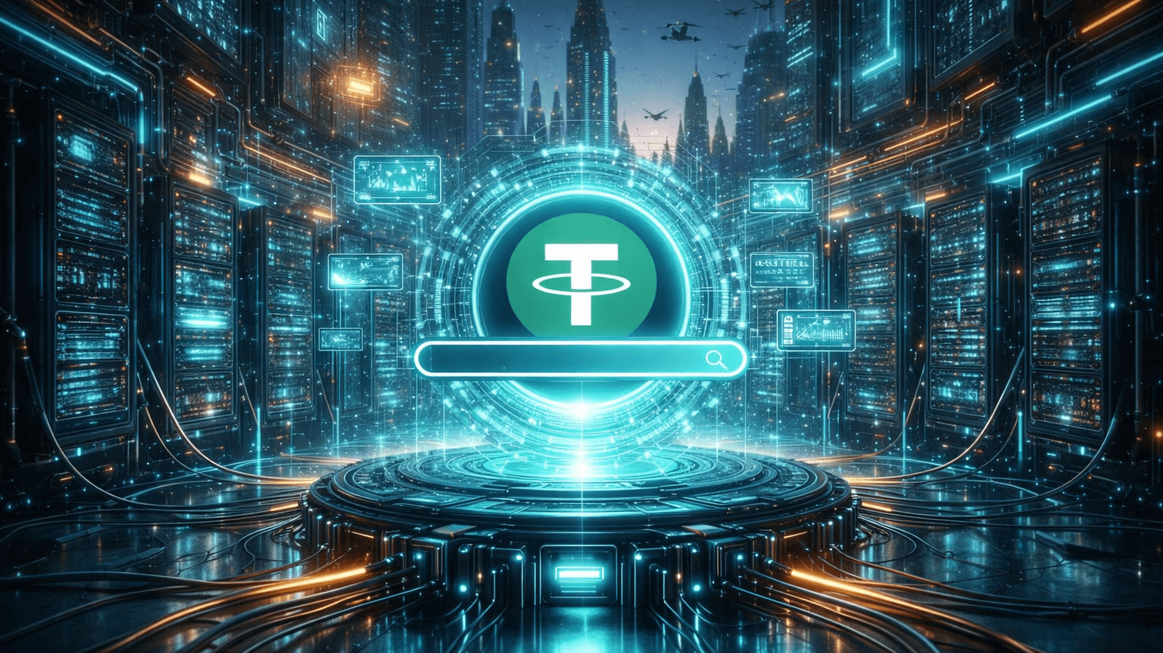 The company behind USDT just set its sights on decentralized search.