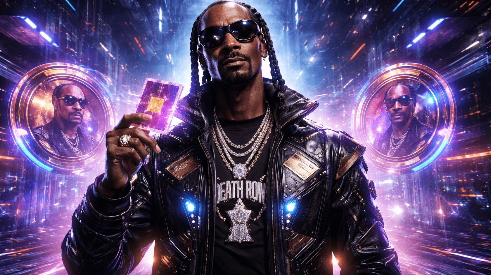 The rapper is offering digital collectibles for one dollar, giving fans a shot at a private tour of his Los Angeles estate.