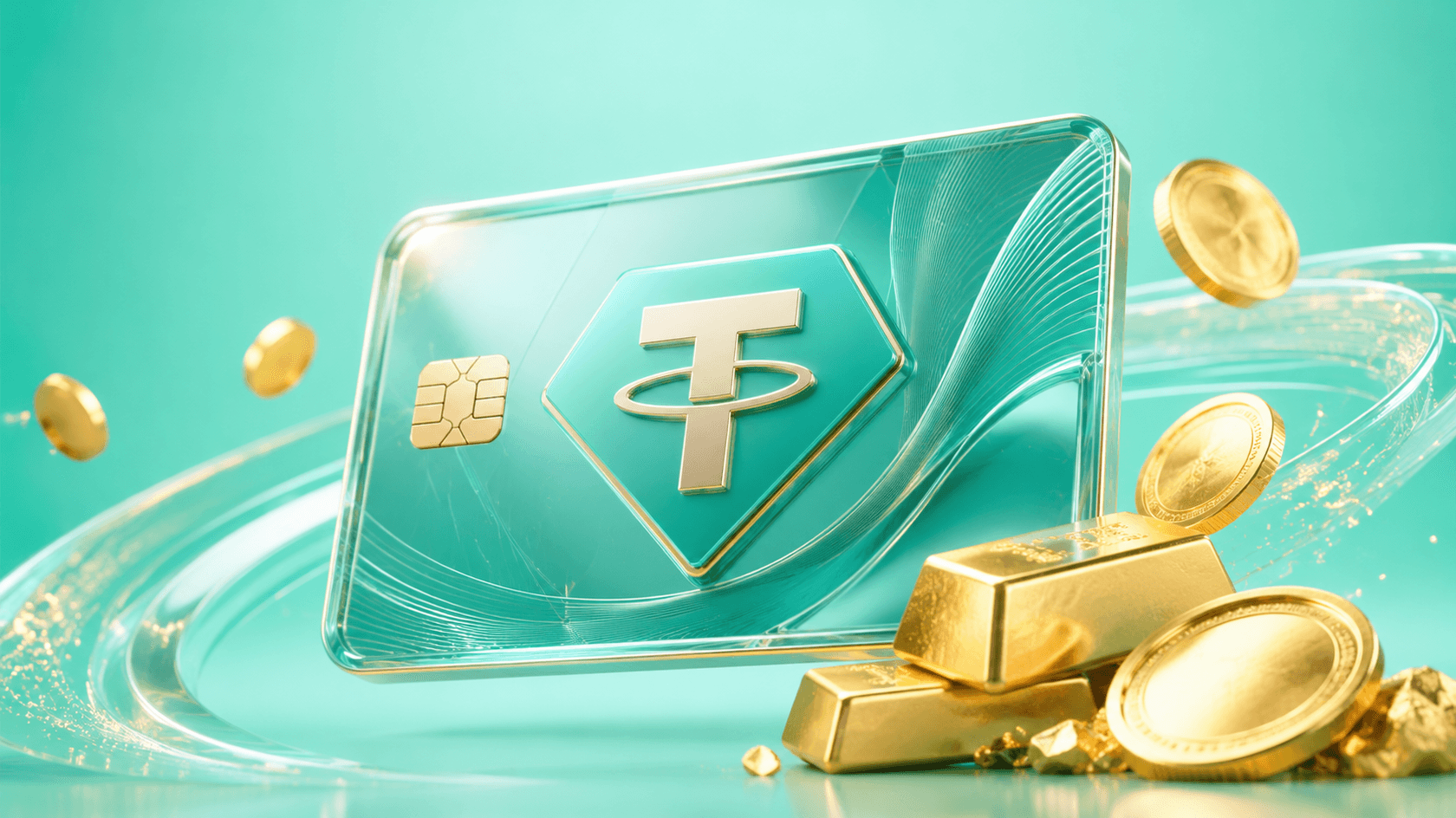 Tether and digital banking platform Fasset are launching a Visa card that rewards users with cashback in tokenized gold and automatically invests spare change from purchases into additional gold tokens.