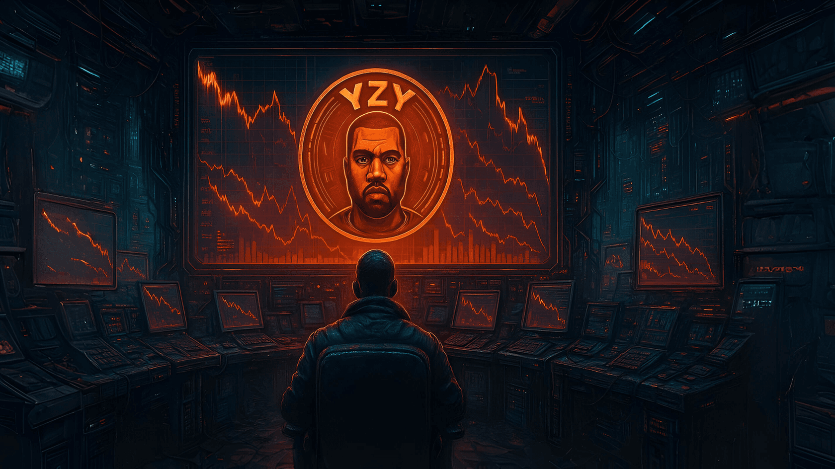 Kanye West’s memecoin crashed 80% after launch.
