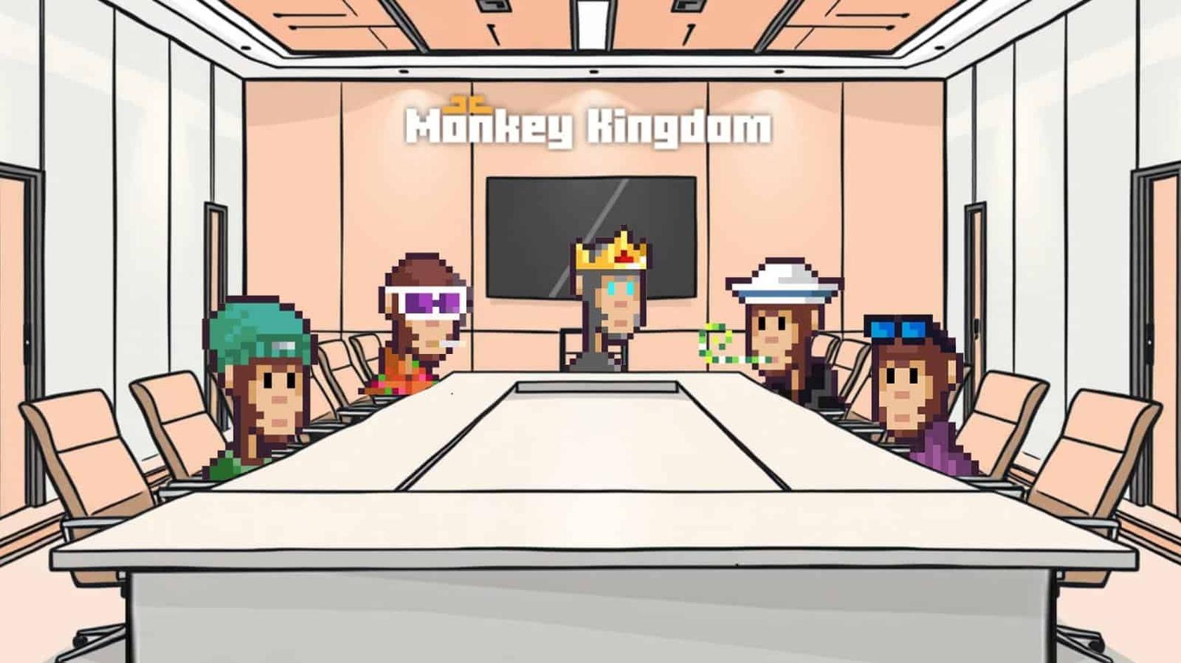 NFT Project Monkey Kingdom Appoints AI as CEO. Source: X