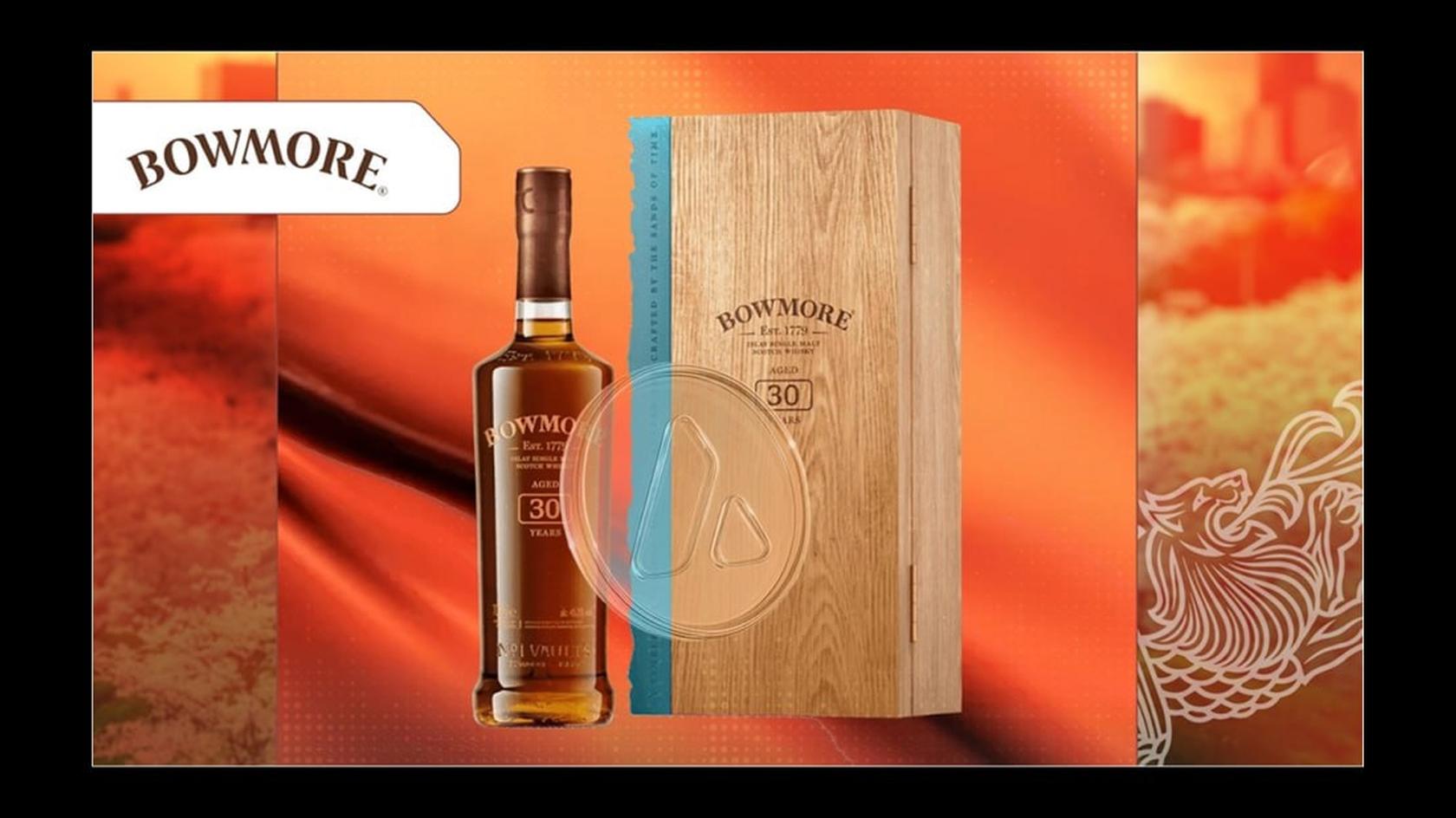 Bowmore Tokenized Whiskey. Source: avax.network