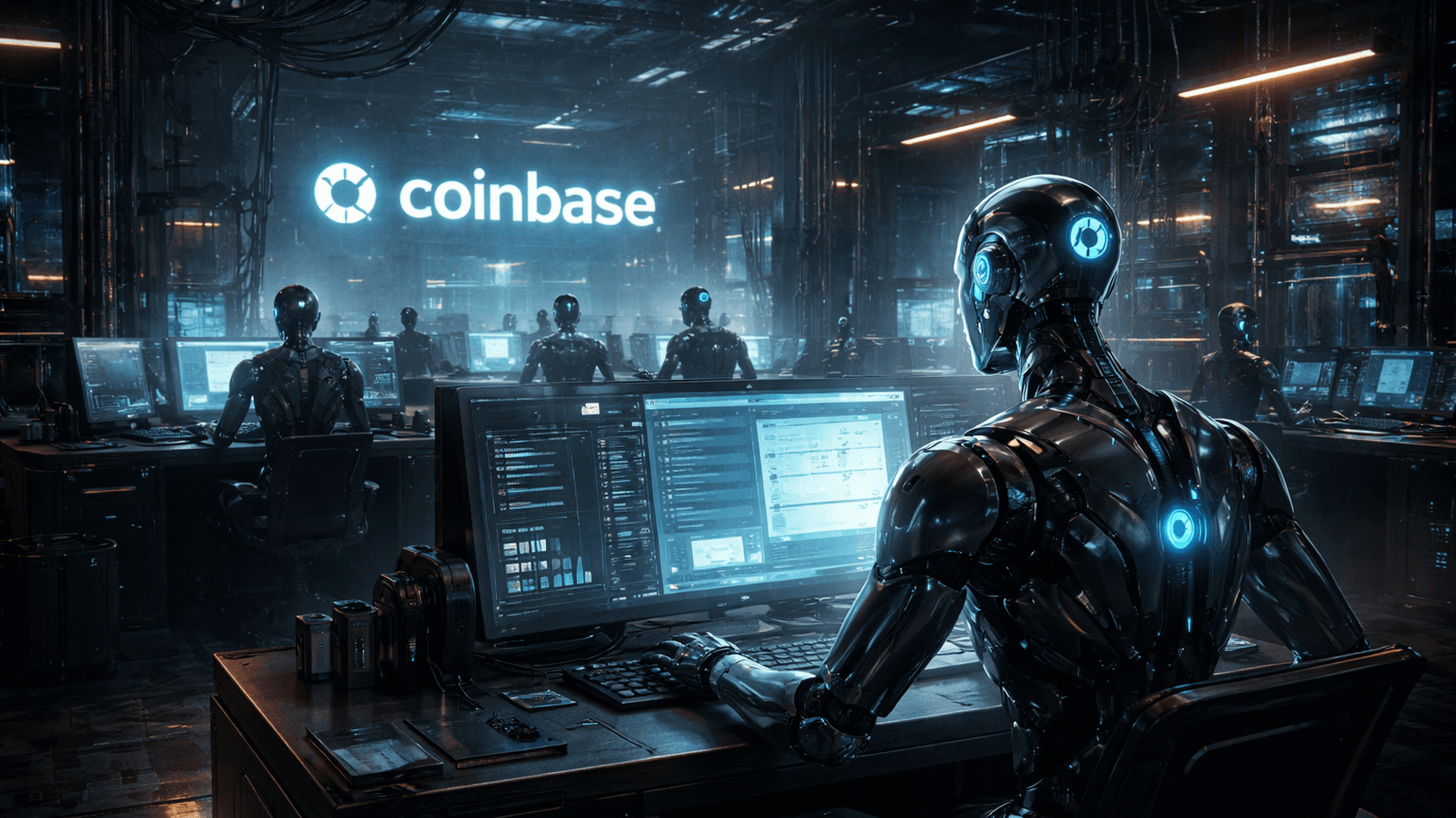 The exchange has deployed its first AI agents — modeled after former top executives — directly into Slack and corporate email.