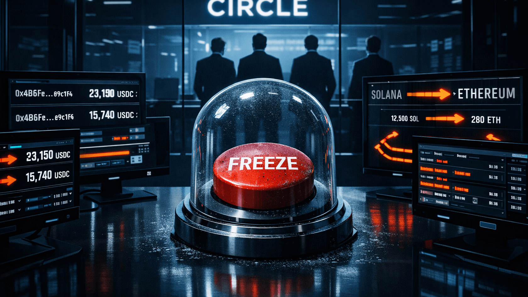 While hackers drained hundreds of millions of dollars, the stablecoin issuer went silent and froze not a single address.