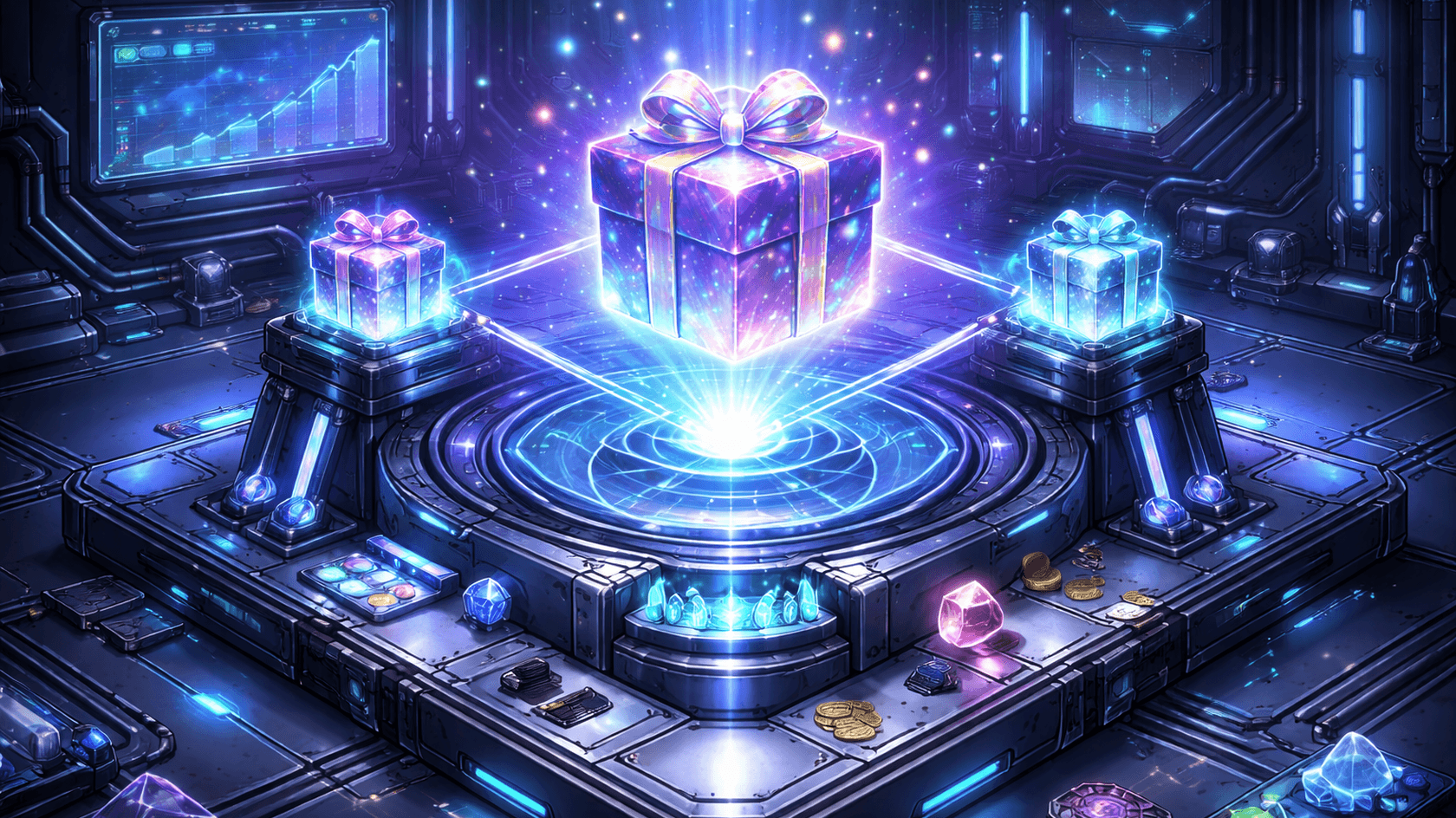 The messenger team has rewritten the mobile app code and implemented a gift merging mechanic to boost item value.