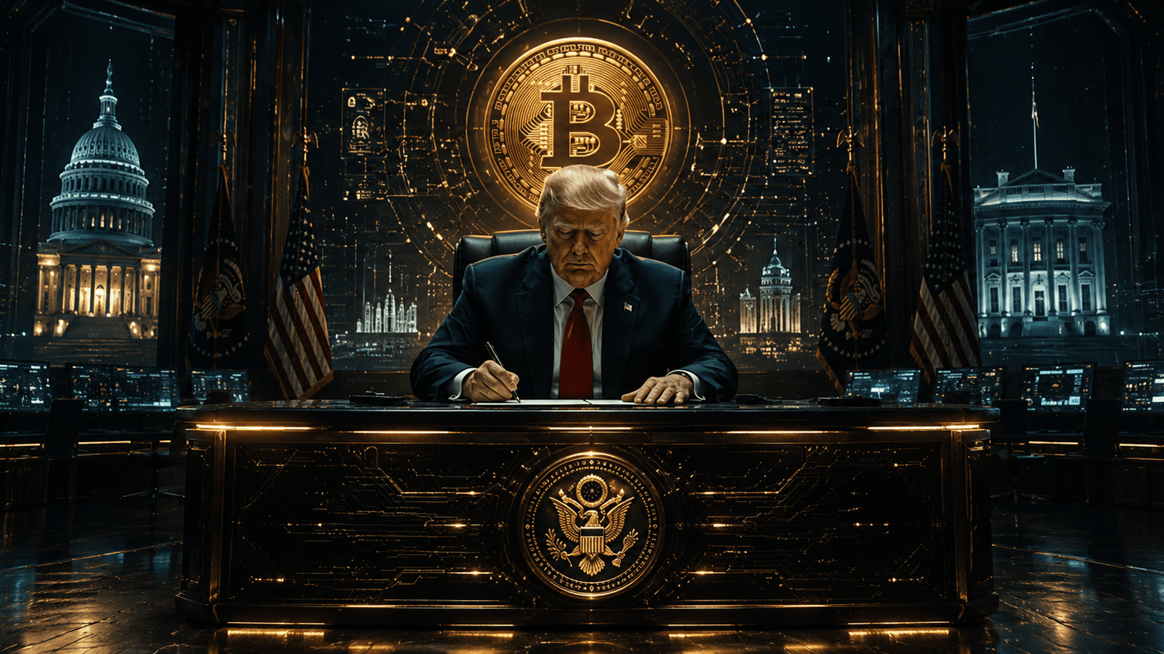 Trump Orders Federal Agencies to Integrate Crypto into US Financial System