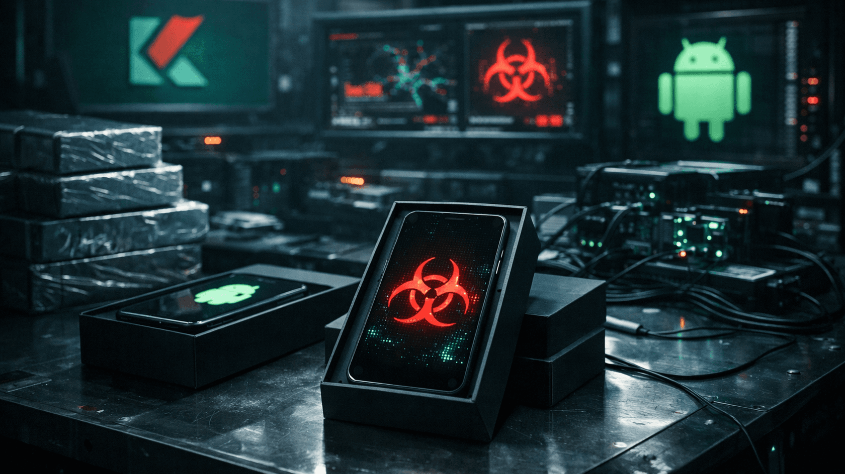 Mobile electronics buyers risk losing their digital assets to malicious code straight out of the box.