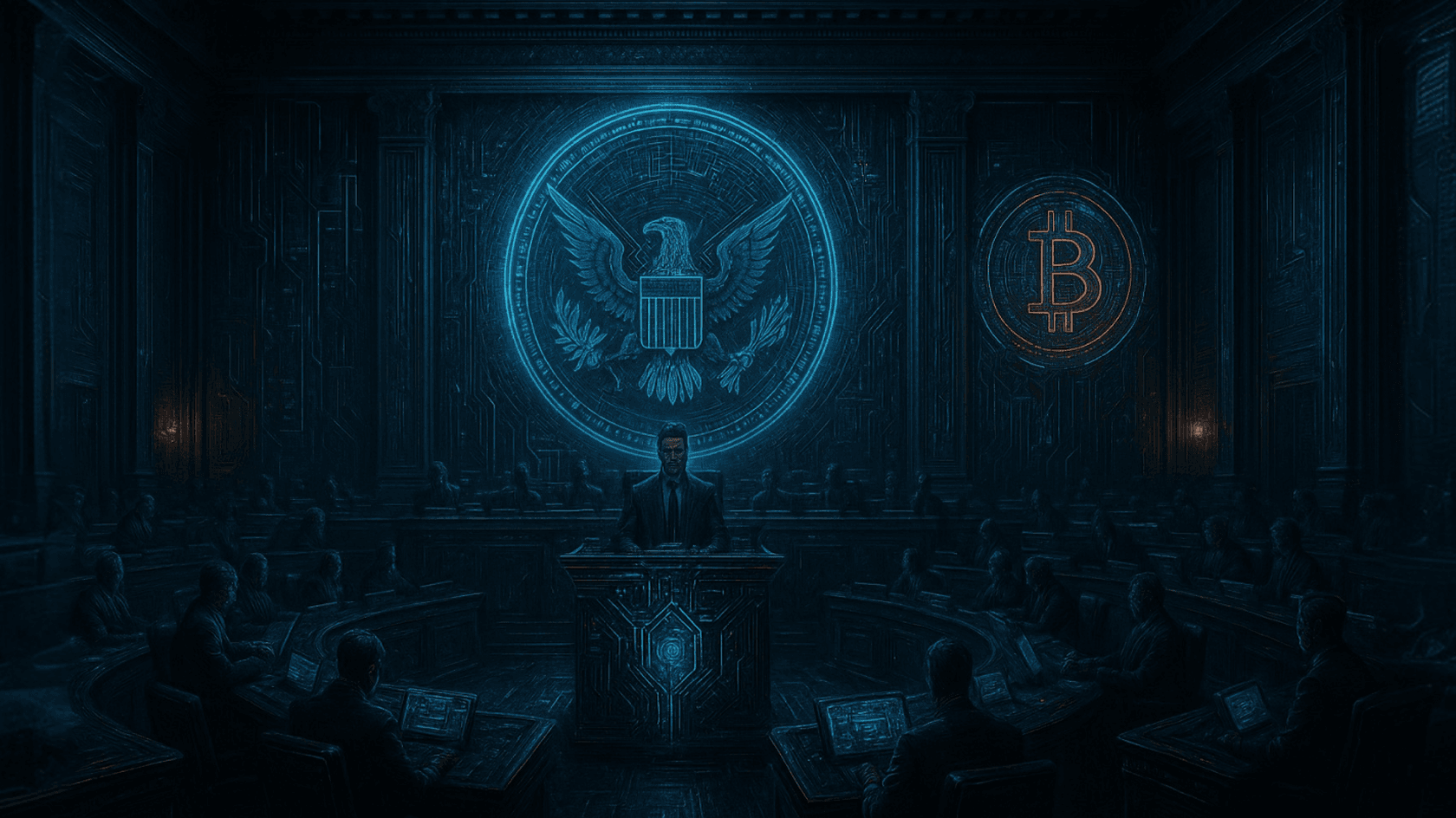 Republicans approved crypto bill advancement after historic vote delay.