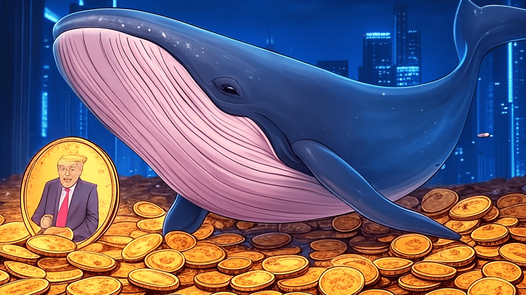 The $TRUMP memecoin built on Solana experienced a sharp surge after the U.S. President Donald Trump posted on his social media platform Truth Social on March 24, declaring his affection for the token.