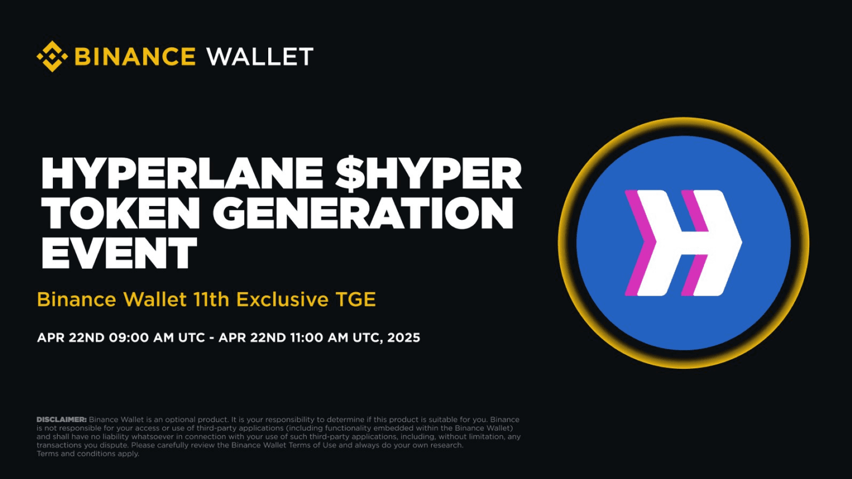 Hyperlane on Binance Wallet. Source: @BinanceWallet