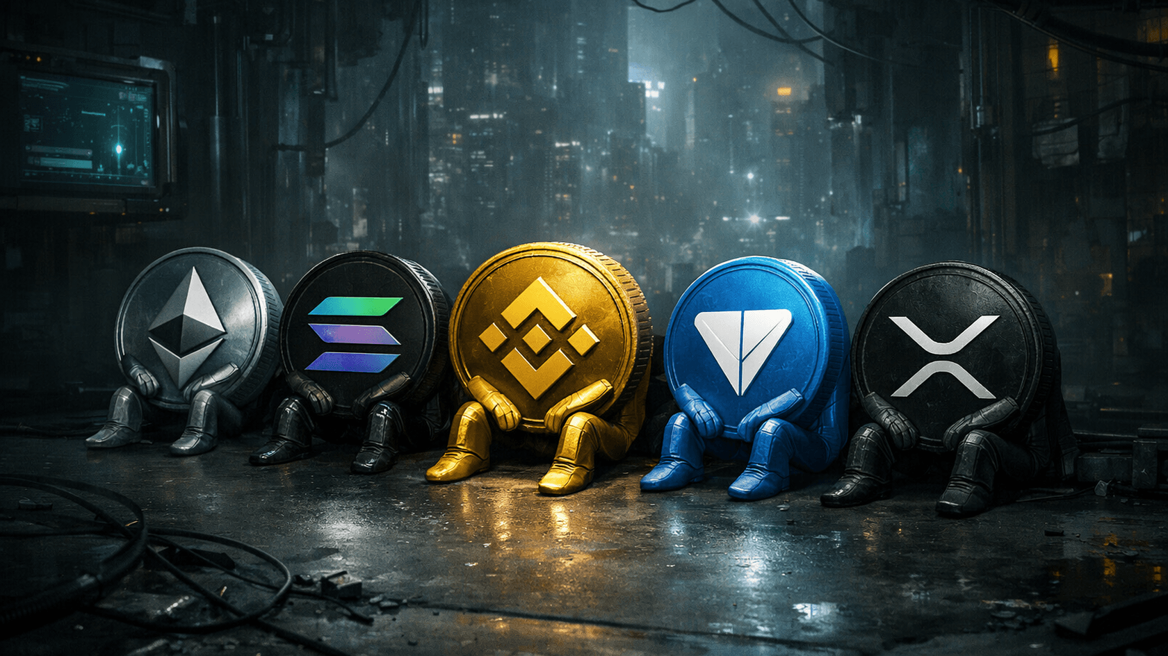 The bear market has dried up liquidity in altcoins, while Binance now accounts for nearly half of the remaining trading volume.