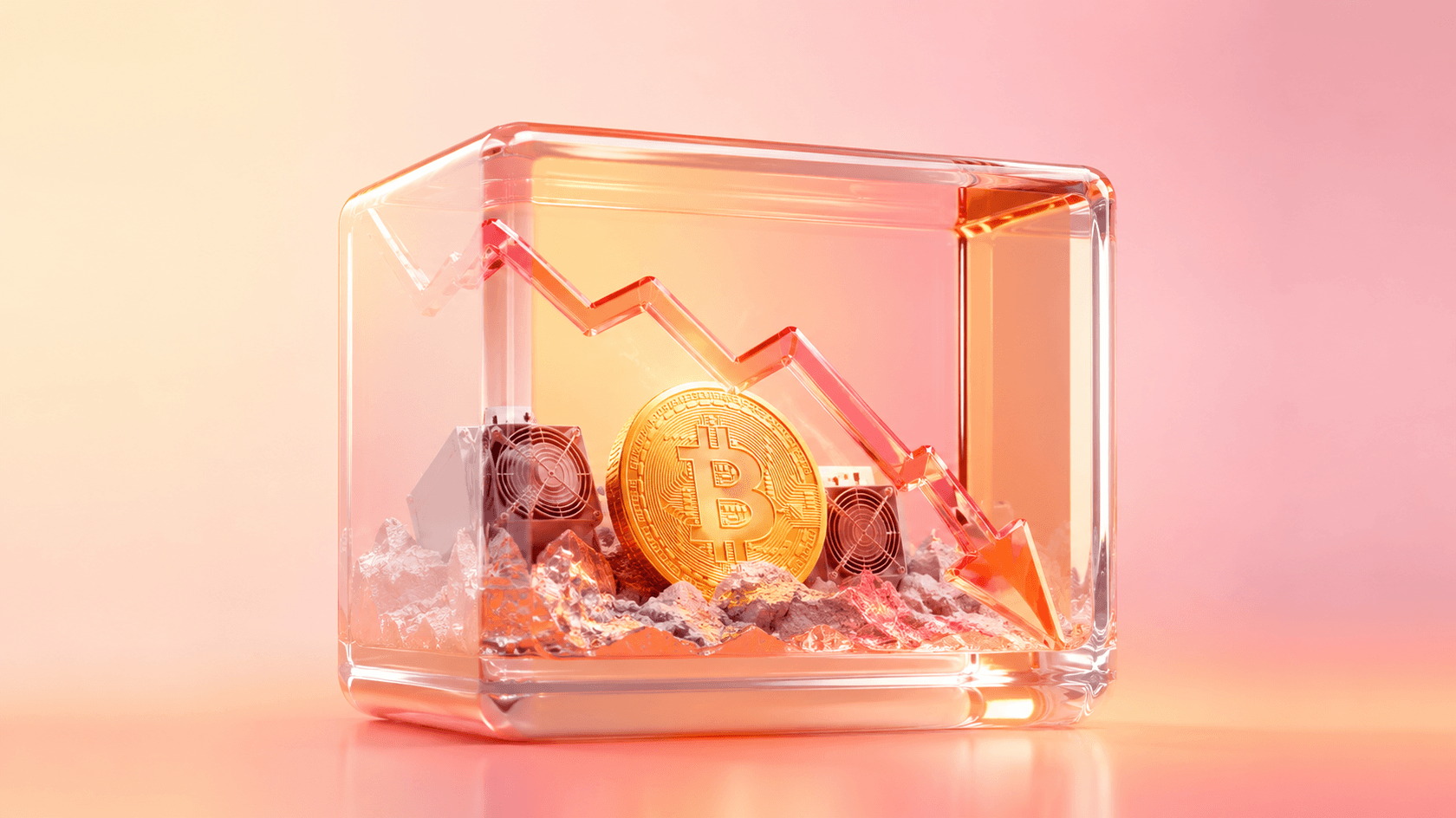 Analysts have pointed to sustained pressure on miners, with bitcoin having traded below its production cost for five months running.