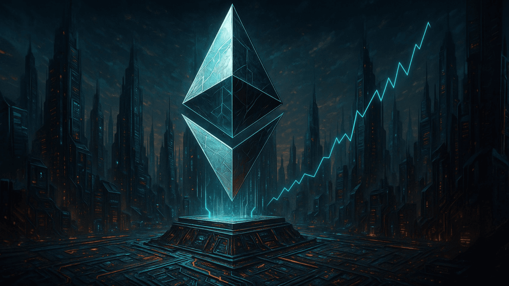 ETH rises above $3,400 as Bitcoin dominance declines.