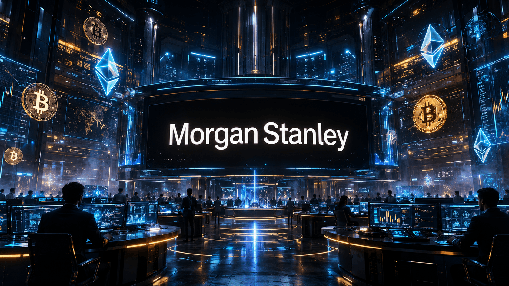 Morgan Stanley has added cryptocurrency trading to the E*Trade platform, with lower fees than Coinbase, Robinhood, and Charles Schwab.