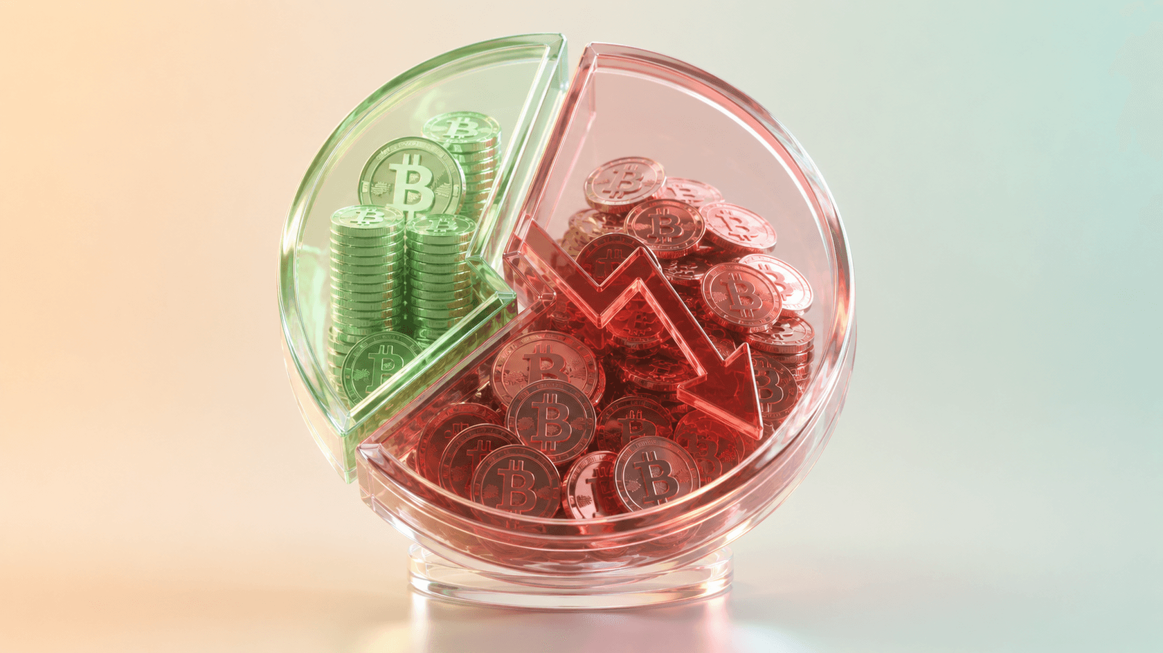 Bitcoin's supply in profit crashed to 51.4%, signaling a massive flush out of market speculators.