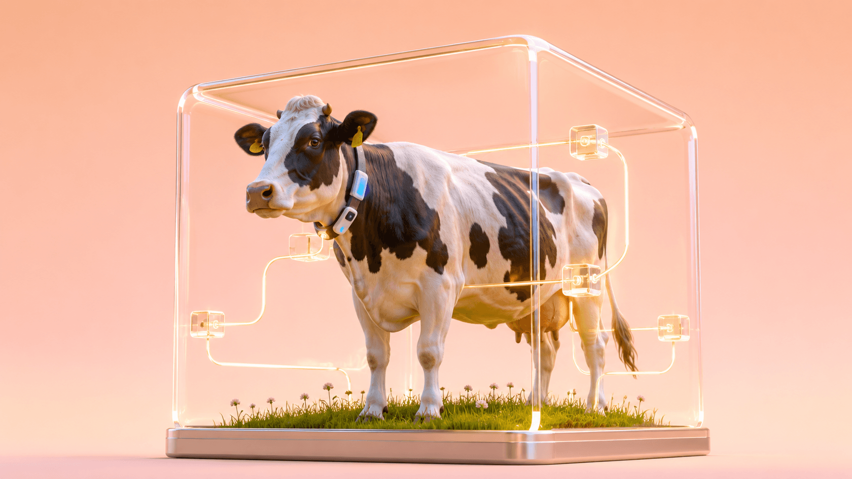 Dairy cows have been given digital identities, and banks have accepted them as loan collateral for the first time without sending inspectors to farms.