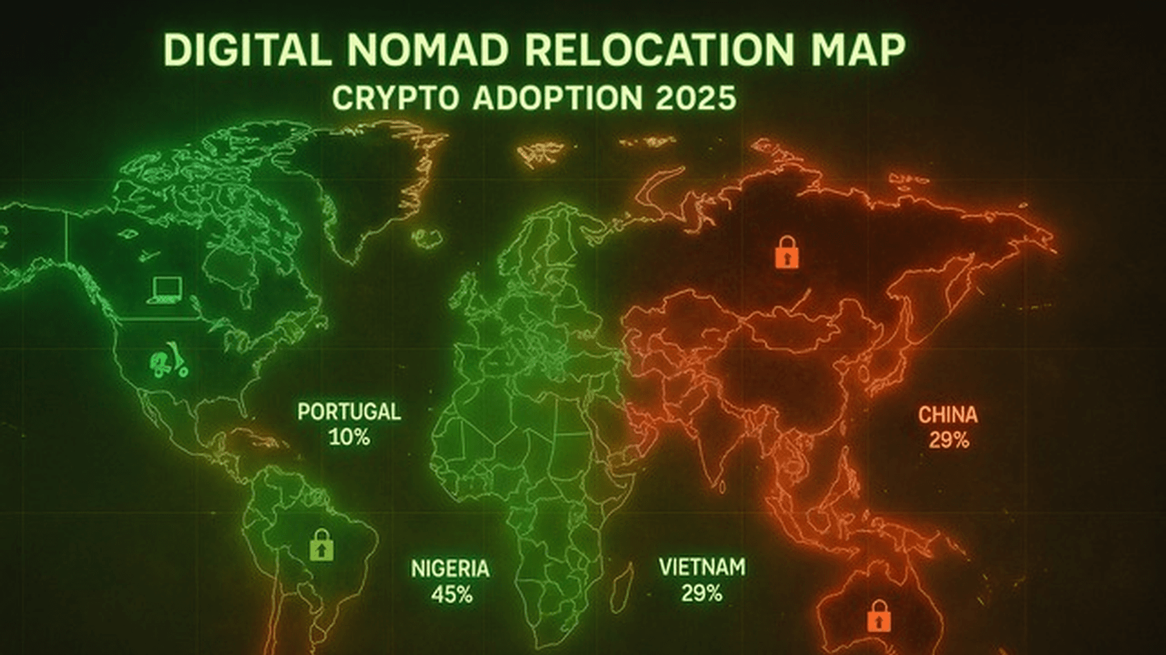 Compare the best countries for crypto and AI professionals to relocate: easiest visa, low-tax countries, and digital nomad benefits.