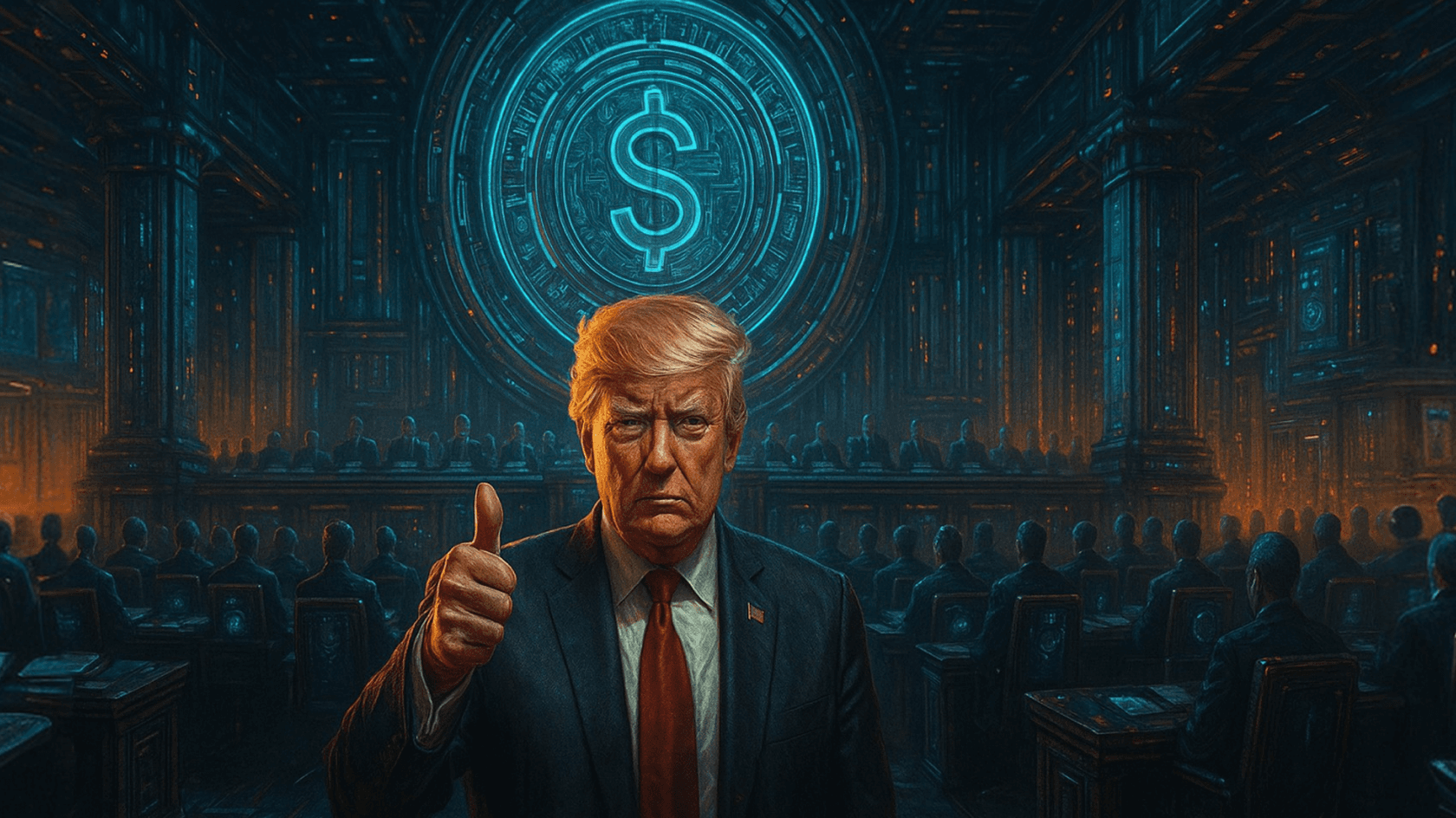 Donald Trump has voiced strong and unequivocal support for the stablecoin bill known as the GENIUS Act. Following the announcement, shares of Circle and Coinbase saw a sharp increase.