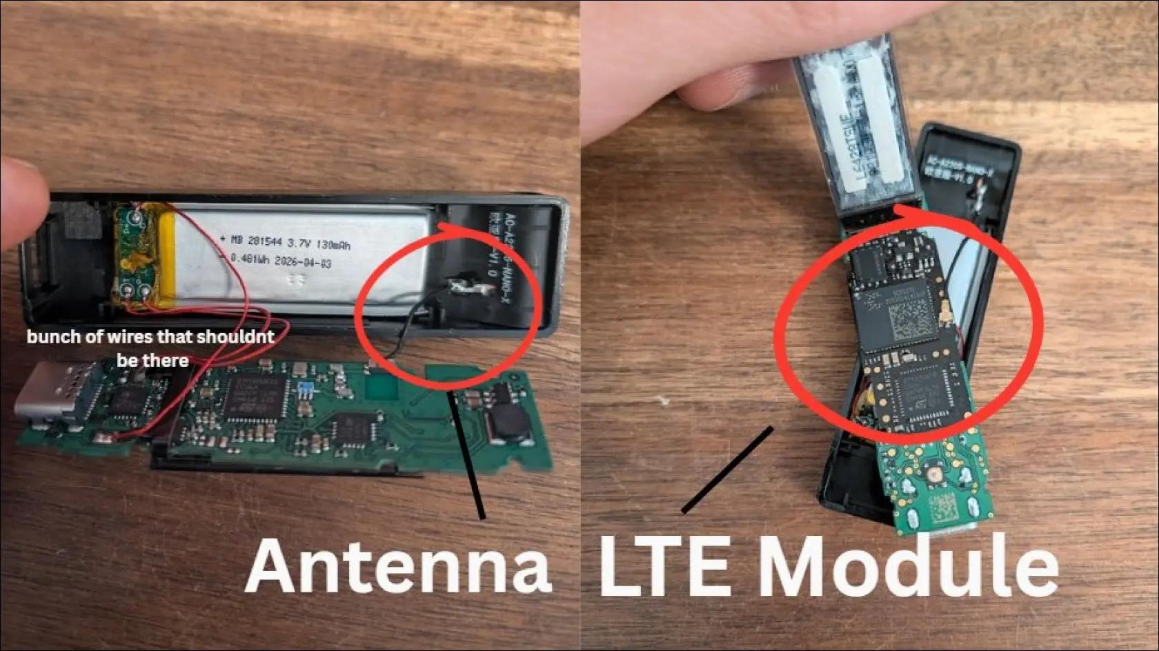 Components inside a Ledger that shouldn’t be there. Source: X