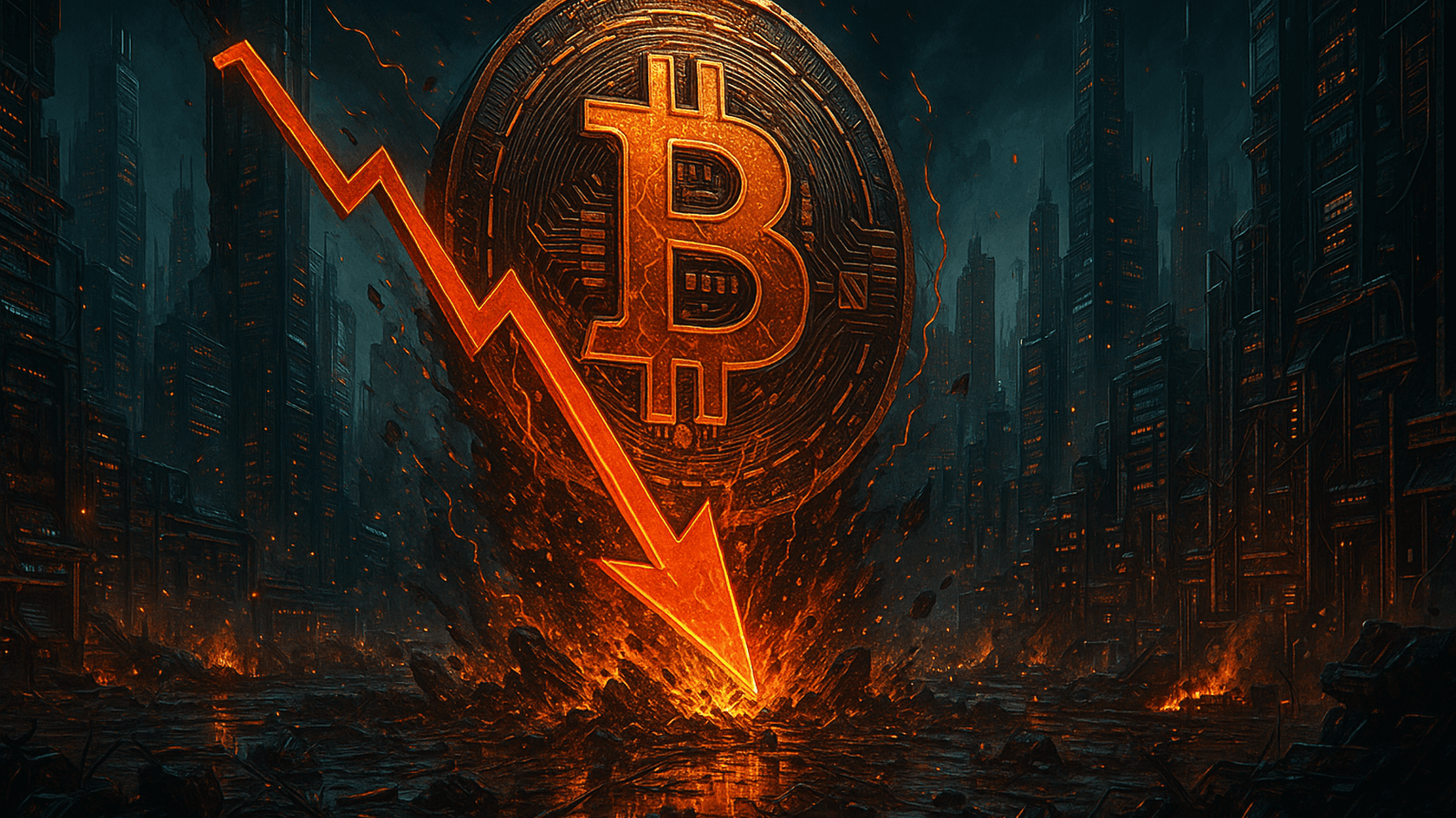 The crypto market has plunged again. Amid ongoing trade and financial tensions, prices of major tokens continue to fall.