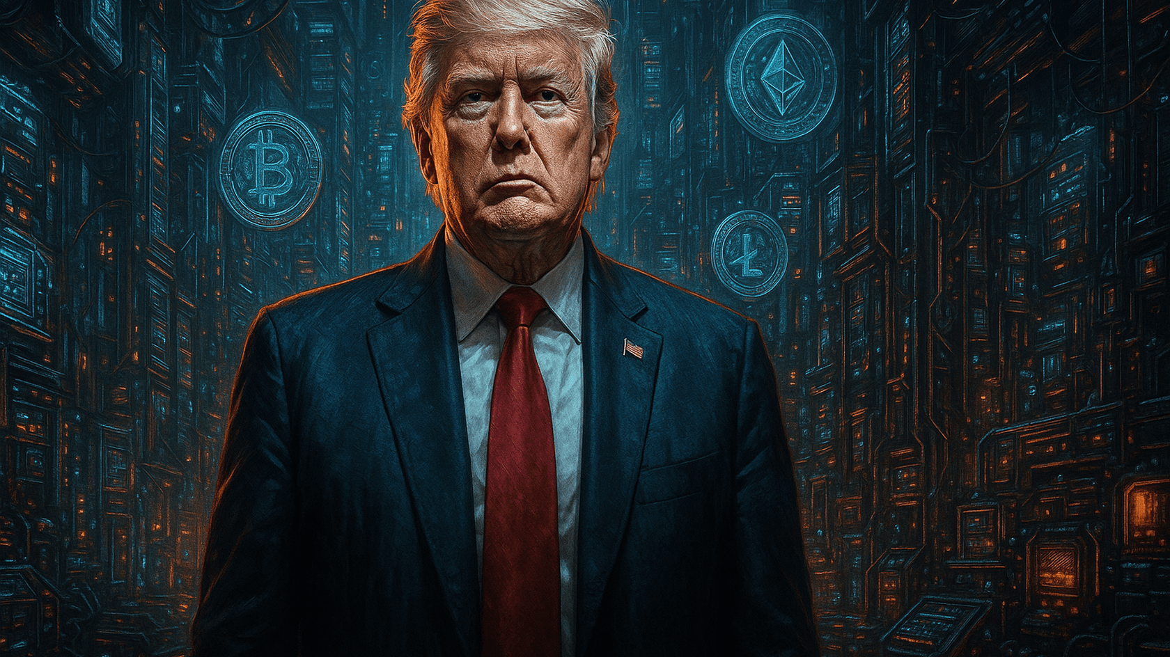 Trump said in an interview that he supports the crypto industry and wants the United States to remain its global leader.