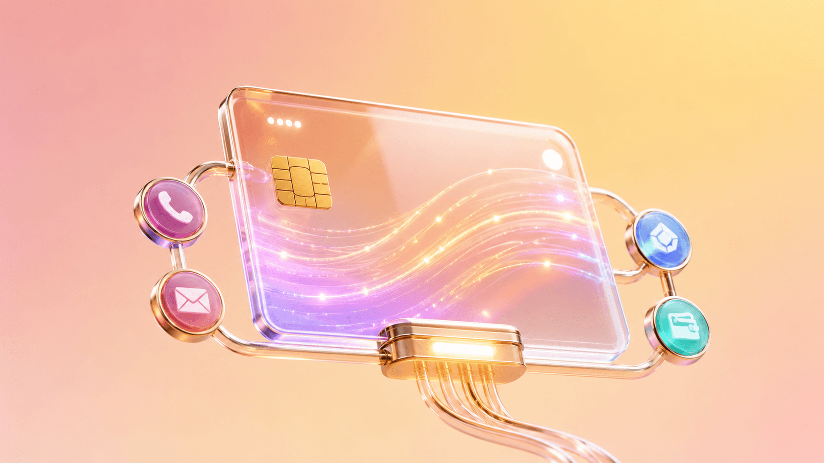 The card gives bots a payment token, email, phone number, and crypto wallet through a single API, and chooses the best payment method automatically.