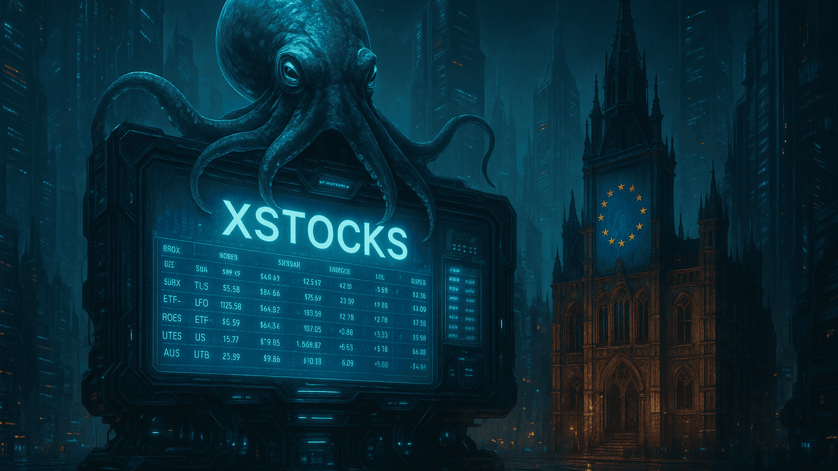The exchange Kraken has opened trading in tokenized US stocks and funds for European clients through its app.