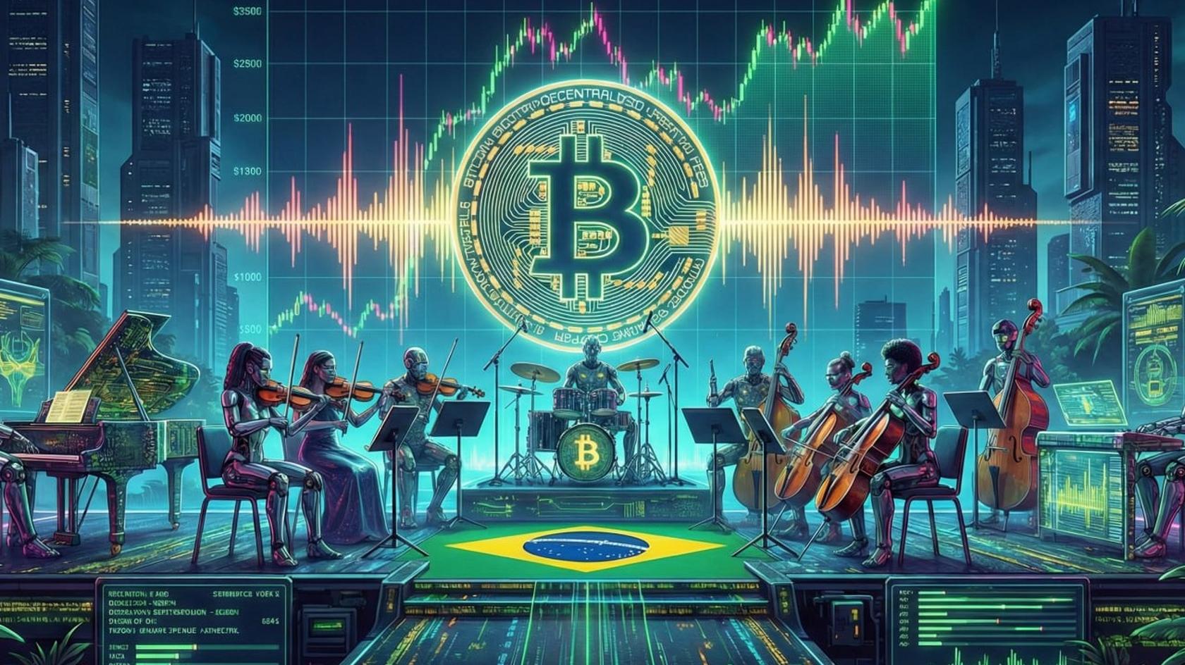Algorithms will turn market volatility into live music. The project has secured government approval and tax incentives.