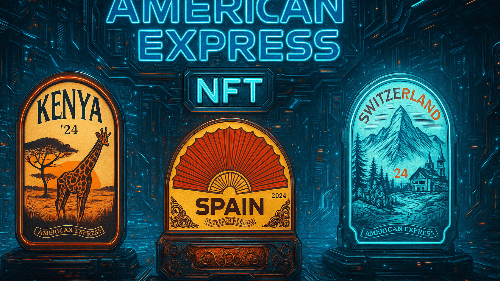 American Express has introduced digital travel stamps on the Ethereum blockchain. They are stored as NFTs and are available to the company’s customers in the United States.